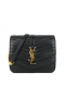 Saint Laurent 작은 가방을 제공 블랙 미니바 가죽 Saint Laurent 가방
