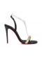 Christian Louboutin Athina100Mm 끈으로 된 샌들색