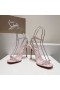 Christian Louboutin 그래서 나를 100mm 샌들이 스파이크 핑크 CL 신발