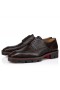 Christian Louboutin Davisol 더비 세분화 된 송아지를 가죽 Corteccia