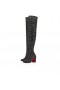 Christian Louboutin 인 보타 85mm 부츠 납 붐 블랙 Christian Louboutin Shoes