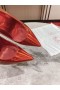 Christian Louboutin 케이트 펌프 Loubi 가죽 CL 신발