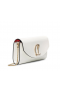 Christian Louboutin Loubi54 지갑에서 체인 송아지를 가죽 Bianco