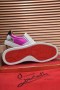 Christian Louboutin 선원 보 Orlato 스파이크에 미끄럼 운동화 자홍색
