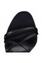 Christian Louboutin Sekmeta Alta120mm 플랫폼 샌들이 무지개 빛깔의 가죽 검정