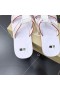 Christian Louboutin 서핑 플랫 샌들 고무 화이트 Christian Louboutin Shoes