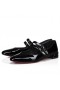 Christian Louboutin 달콤한 제인 발레리나 특허 송아지를 가죽 검정 Christian Louboutin Shoes
