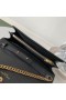 Saint Laurent 상관없고 없음 더 좋 모노그램인 지갑 까만 가죽 Saint Laurent 가방