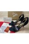 Christian Louboutin Gourmi 샌들 100mm 데님/gd/lin 데님 Tissu