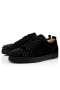 Christian Louboutin 루이스 주니어 SP 블랙/블랙 벨루어 Veau