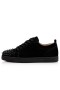 Christian Louboutin 루이스 주니어 SP 블랙/블랙 벨루어 Veau