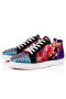 Christian Louboutin 루이스 주니어 스파이크 Orlato 평 버전 다중 송아지