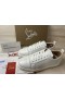 Christian Louboutin 남자의 낮은 최고 백색 송아지 운동화
