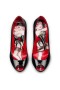 Christian Louboutin 펌프 병아리까지 100mm 블랙/lin Porpora-multi 특허