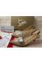 Christian Louboutin Pumps 어리 석음 납 70mm 버전 라이트 실크 그물망