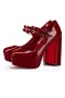Christian Louboutin Pumps Movide 인 130mm Porpora/lin Porpora 특허
