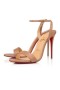 Christian Louboutin 샌들 Loubigirl100mm 누드 Nappa 가죽