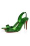 Christian Louboutin 샌들 O Marylin85mm 시금치/lin 시금치 가죽
