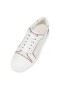 Christian Louboutin 운동화 재미 비에이라는 평 Bianco/loubi 송아지