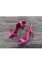 Christian Louboutin Lipgloss Queen Sandals 100mm Patent Leather Fuchsia