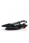 Christian Louboutin Miss Z Slingina 25 Mm Slingback Pumps Kid Leather Black