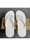 Christian Louboutin Super Loubi Flip Mules Rubber White