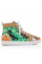 Christian Louboutin Louis Sneakers Gaagal Coated Canvas Tropical