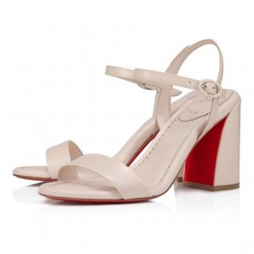 Christian Louboutin 제 샌들 85Mm 샌들 Nappa 가죽 Leche CL 신발