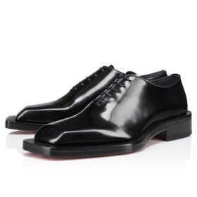 Christian Louboutin Caraca Oxfords Abrasivato ì¡ìì§ë¥¼ ê°ì£½ ê²ì 