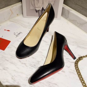 Christian Louboutin Fifille íí 85mm Nappa ê°ì£½ ê²ì 