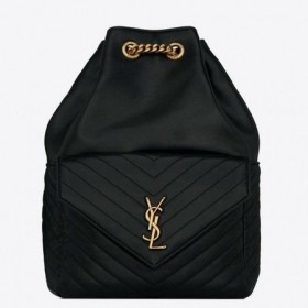 Saint Laurent 조 Backpack Black 램스킨 Saint Laurent 가방