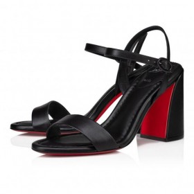 Christian Louboutin 제 샌들 85Mm 샌들 Nappa 가죽 검정 Christian Louboutin Shoes