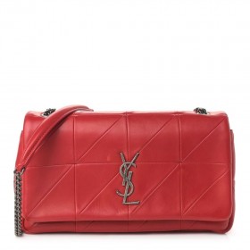 Saint Laurent 작은 Jamie 가방 빨간색 패치 워크 램스킨 Saint Laurent 가방