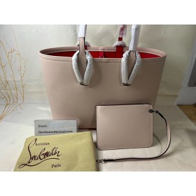 Christian Louboutin Cabata 끈달린 가방을 송아지를 가죽 Leche