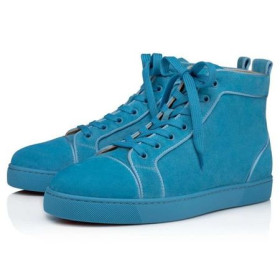 Christian Louboutin 높은 최고 루이스 Orlato 파노라마 벨루어 Veau