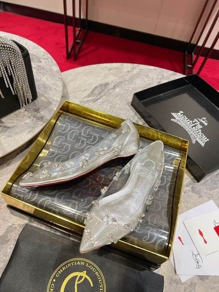 Christian Louboutin Dućan cipela Degraqueen ravnim cipelama Christian Louboutin