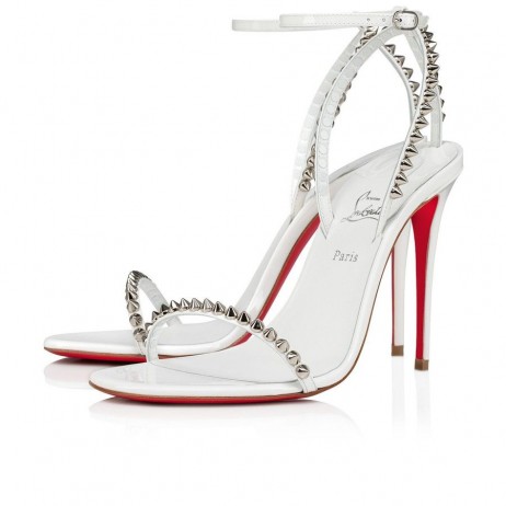 Christian Louboutin So Me Sandale 100 mm od lakirane Teleće kože Sa šiljcima Christian Louboutin Shoes