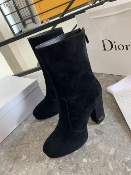 Antilop cipele Dior D-Rise Crne boje, 100 mm
