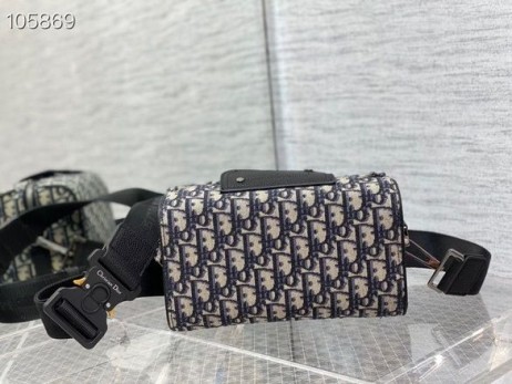 Torba Dior Lingot Bež-Crna Dior Od Косого Jacquard sa zrnatim Teleće kože