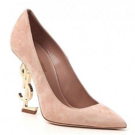 Cipele-brod Saint Laurent Opyum 110 Antilop Cipele-brod Saint Laurent na Zlatnoj petu