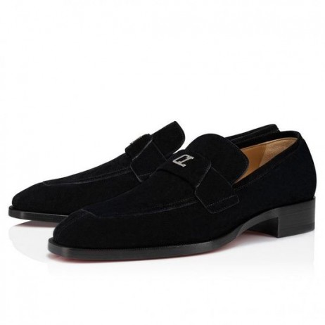 Лоферы Christian Louboutin Varsimoc Od Teleće kože Crne boje Christian Louboutin Shoes