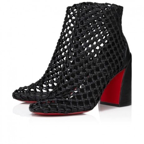Christian Louboutin Niske cipele Porlibooty 85 Mm Od Napa kože Crne boje