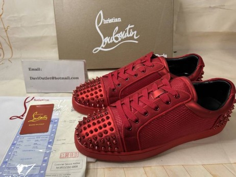 Christian Louboutin tenisice Seavaste 2 Od Teleće kože i najlona Loubi Christian Louboutin Shoes