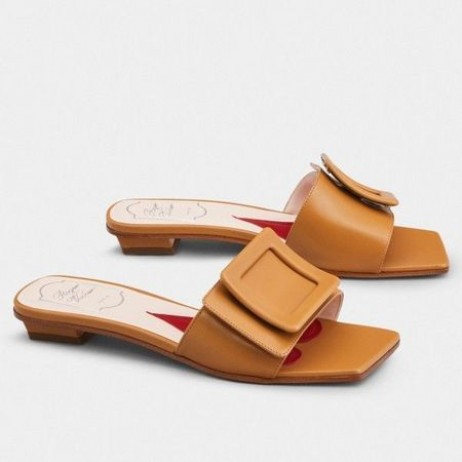 Мулы Roger Vivier s Обтянутыми kopče od Smeđe kože
