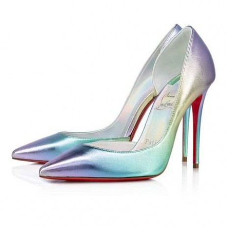 Cipele-brod Christian Louboutin Iriza 100 mm Multi/lin Las Ab Nappa