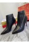 Čizme Christian Louboutin BirgiKate od Teleće kože 85 mm Crne boje