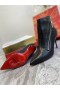 Čizme Christian Louboutin BirgiKate od Teleće kože 85 mm Crne boje
