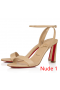 Christian Louboutin Condora Queen Sandale 85 mm od Napa kože ili boje kože Christian Louboutin Shoes