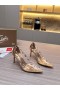Christian Louboutin Degraqueen Pumpa 85 mm Pumpe PVC Nappa Svijetlo Breskve