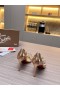 Christian Louboutin Degraqueen Pumpa 85 mm Pumpe PVC Nappa Svijetlo Breskve